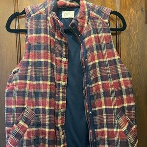 Jolt Plaid Thick Vest